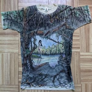 Mickey Harris airbrushed t-shirt original vintage